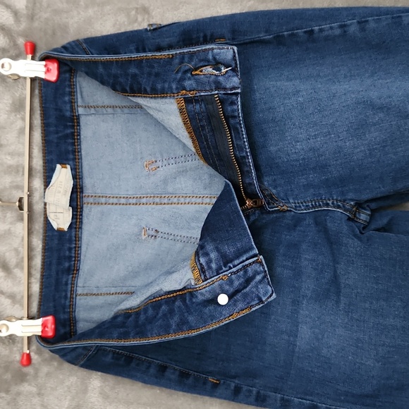 FREE PEOPLE high waisted 70s flare jeans size 25R - Picture 7 of 8